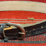 Leather dog collars like new, pack