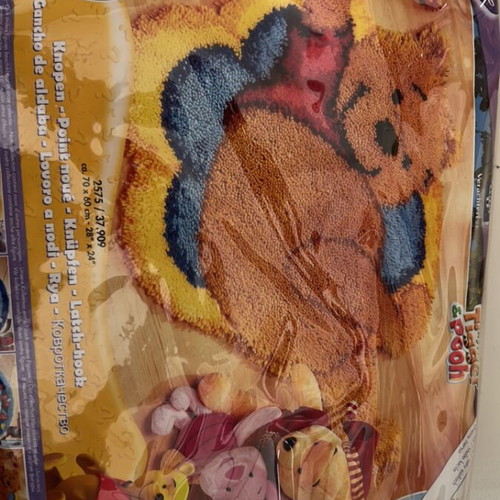 Winnie the Pooh punch needle kit used