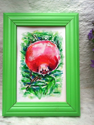 Painting pastel 19×14 cm new