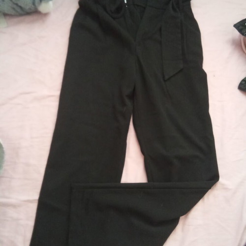 Zara trench pants pack of 4 straight cut office style like new
