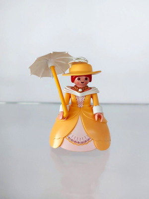 Φιγούρα Playmobil W01, γυναίκα με ομπρέλα