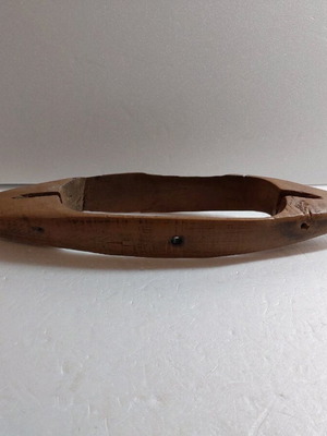 Wooden weaving shuttle like new, old, 100 years