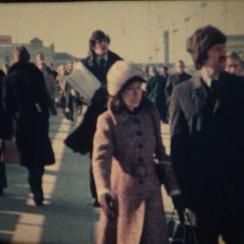 16mm film The Foundations of Wealth used, animation with live characters