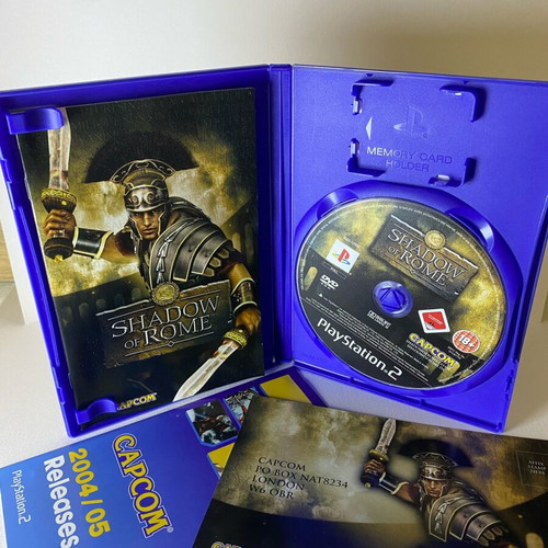 Shadow Of Rome PlayStation 2 PS2 like new, complete, English
