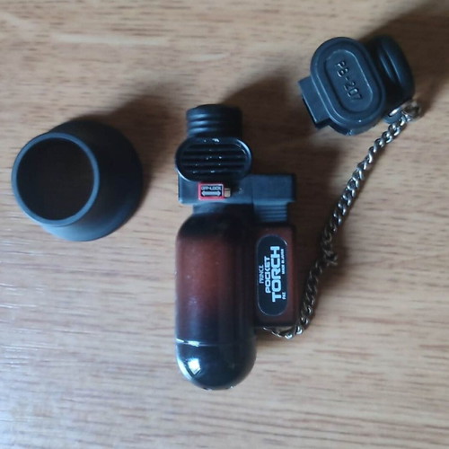 Αναπτήρας αερίου Pocket Torch σαν καινούργιο, ύψος 7,5cm