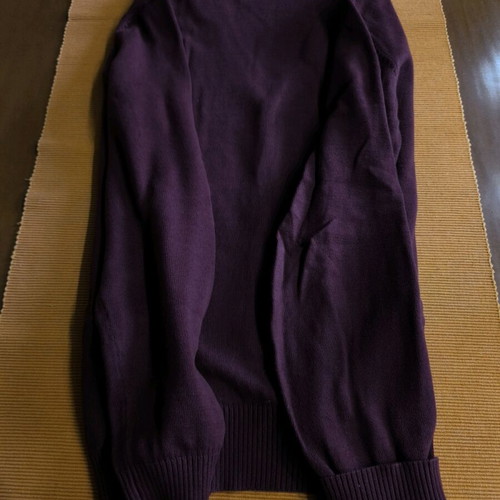 Funky Buddha men's cardigan size L bordeaux like new