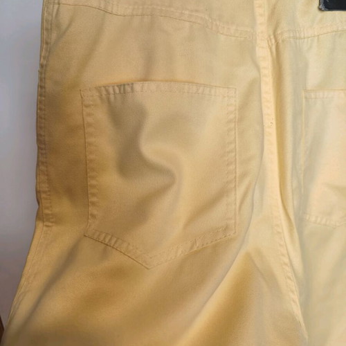 Women's spring pants used, yellow, size L