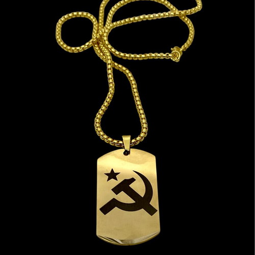Beloyannis gold-plated medal new