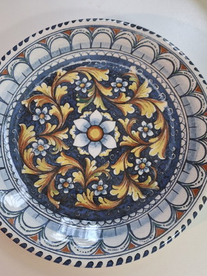 Συλλεκτικό πιάτο Ceramica Salerno από Maxwell & Williams νέο, μεγάλο 27 εκ
