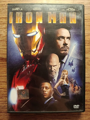 Iron Man DVD μεταχειρισμένο με ελληνικούς υπότιτλους