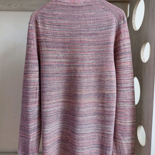 Armani Exchange men's cardigan like new, size M, pink and purple