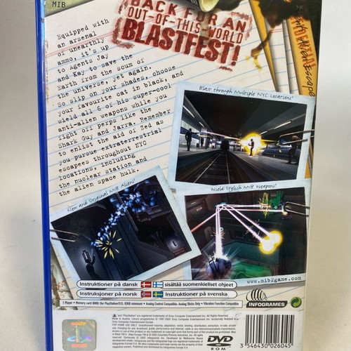 Men In Black 2 Alien Escape PlayStation 2 used, complete, English