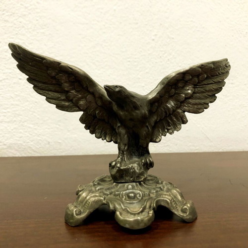 Art Deco collectible figures 1920-1940 used, rooster and eagle pair