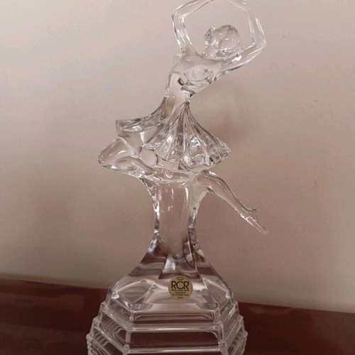 Ballerina figure crystal decorative new