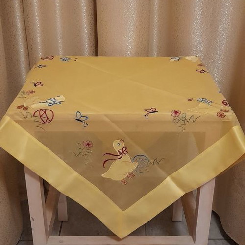 Easter tablecloth new 0.85 × 0.85 cm