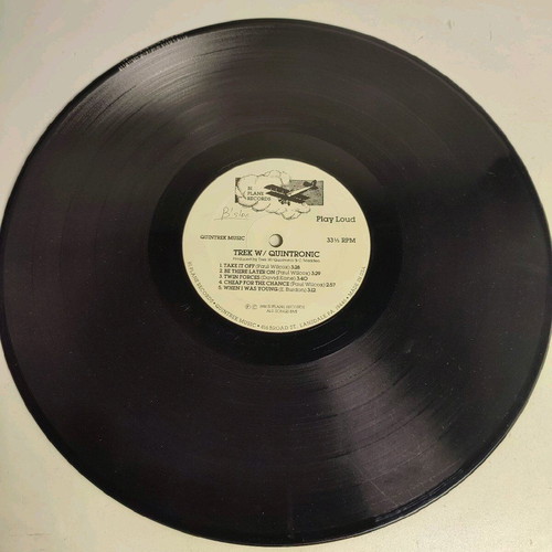 Trek With Quintronic vinyl like new, electronic music