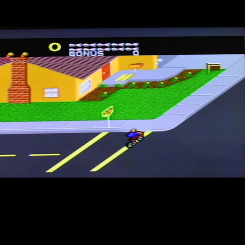 Paperboy Sega Mega Drive game used, action arcade 1990