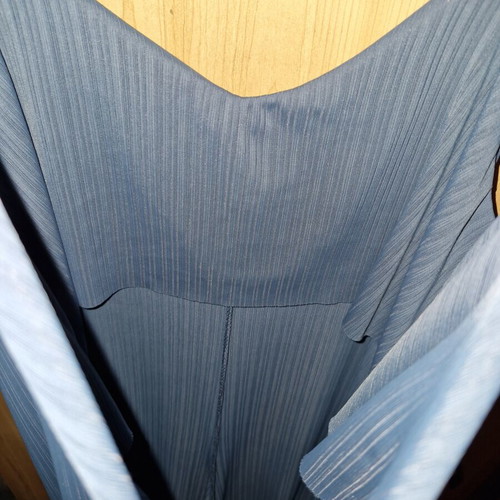 Jumpsuit new turquoise with adjustable straps size L