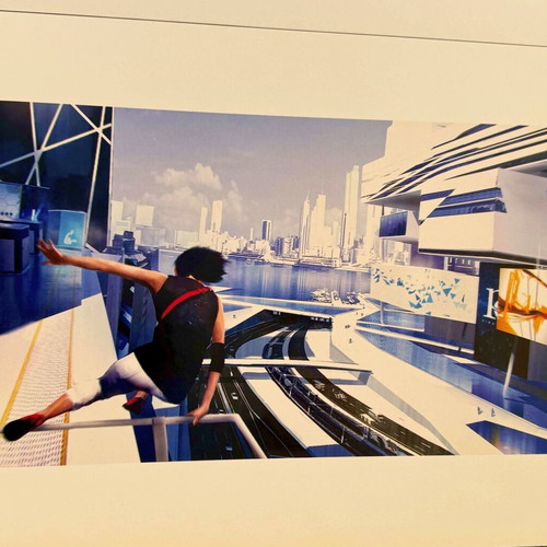 Mirror's Edge poster collection used, 20 removable posters by Dark Horse