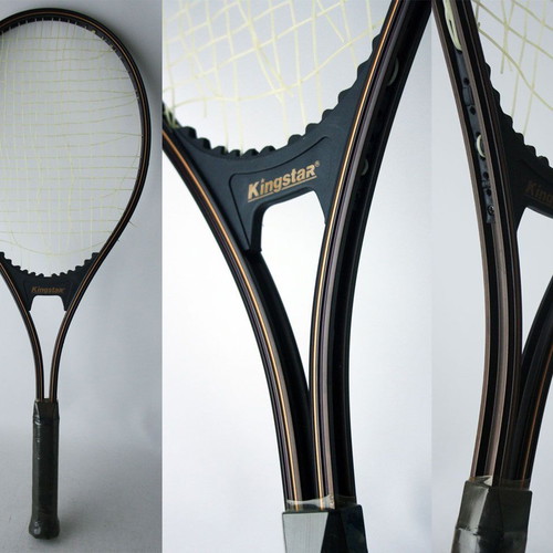 Vintage 80's Kingstar L2: 1/4L Tennis Racket Taiwan new