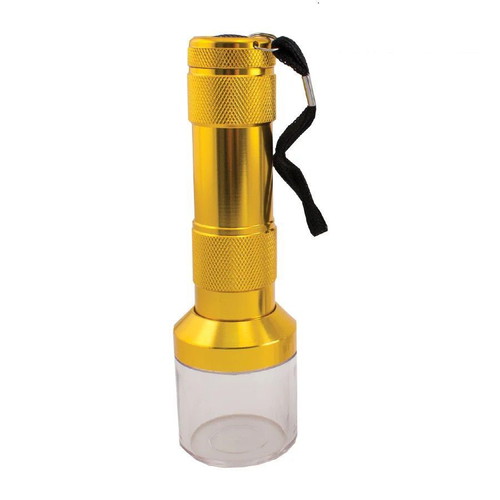 Electric aluminum grinder gold new