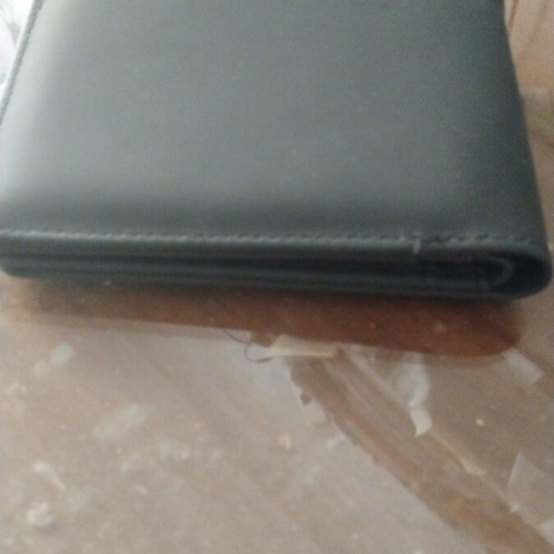 Men's wallet with multiple card and ID slots, synthetic leather, new