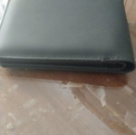 Men's wallet with multiple card and ID slots, synthetic leather, new