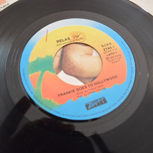 Frankie Goes To Hollywood Relax 7'' Single 45 RPM Used