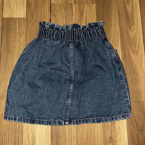 Denim skirt Bershka new, blue, small size