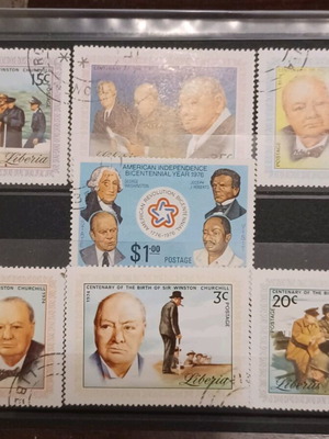 Liberia 1974 Winston Churchill Stamp Series new sealed