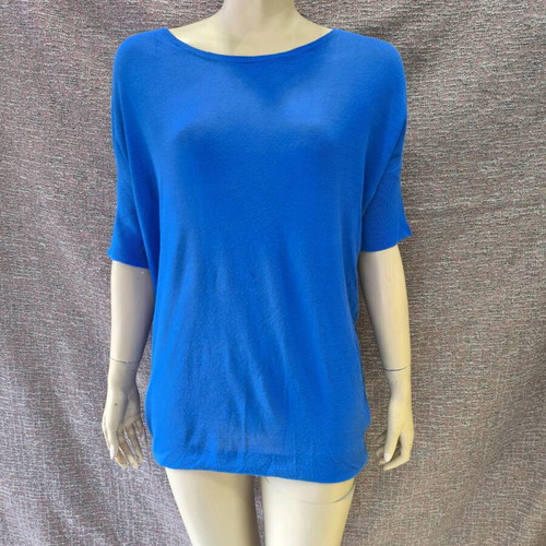 Summer blouse like new, blue, size S to L