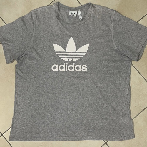 Adidas Originals Men T-Shirt grey heather size XL like new