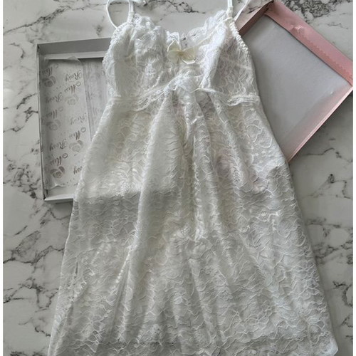 #OFFER Miss Rosy All-Over Nightgown Small New Bridal Nightgown