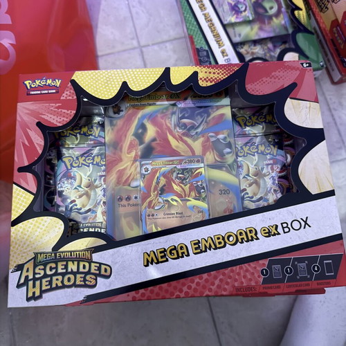 Pokémon TCG Ascended Heroes EX boxes