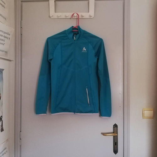 Odlo thermal jacket turquoise like new, size S