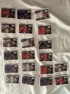 Coca-Cola collectible stickers, 35 pieces