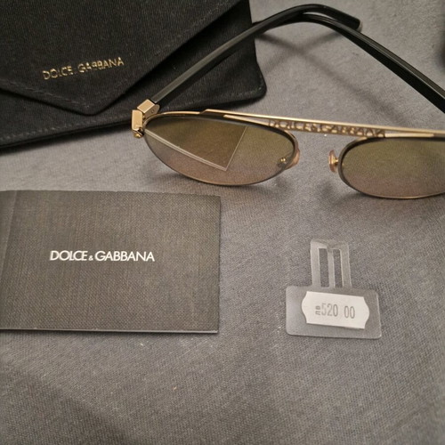 Dolce & Gabbana sunglasses like new, women's, gold