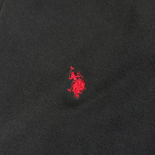 U.S. Polo Assn. Black Hoodie Size L Like New