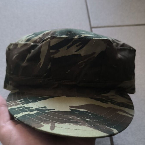 Octagonal jockey cap size small perimeter 55 approx army like new