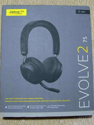 Jabra Evolve2 75 MS Stereo Bluetooth Headset καινούργιο