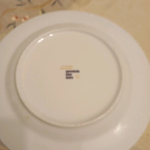 Decorative Christmas plate made of porcelain like new