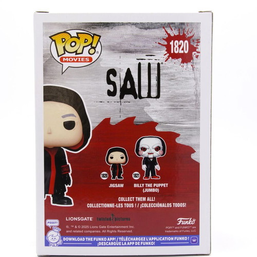 Funko Pop! Saw - Jigsaw collectible figure new