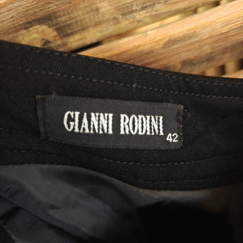 Gianni Rodini A-line skirt midi size 42 like new, black