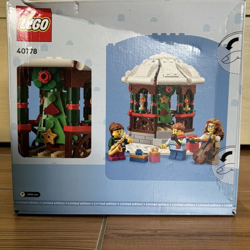 Lego Winter Gazebo set 40778, sealed collectible