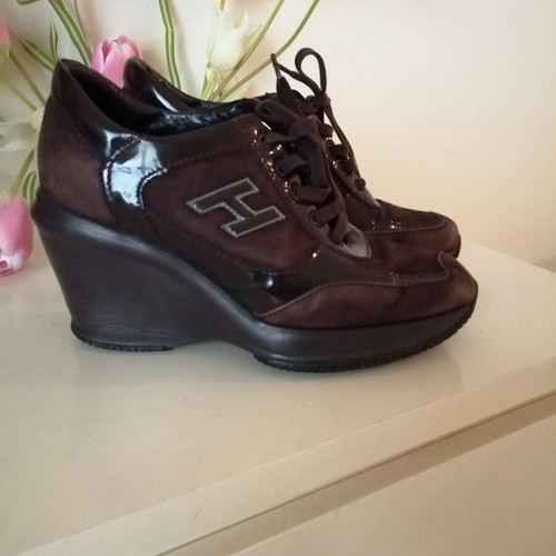 Hogan Interactive women's shoes used, brown size 37.5
