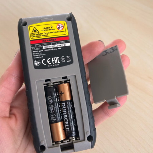 Laser Distance Meter Crown CT44034 like new, 80m measuring range