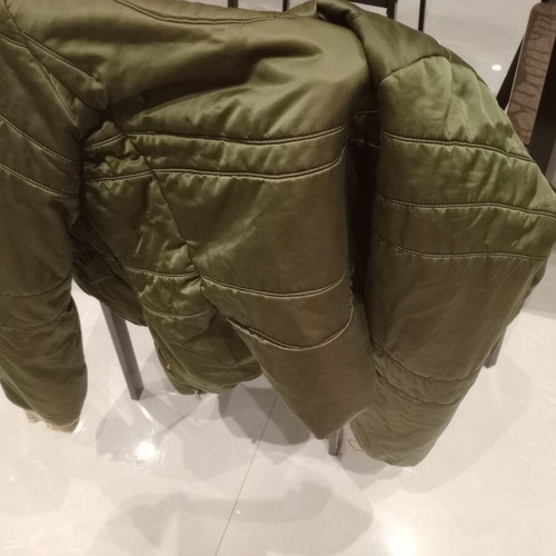 Missoni jacket used, green, size S with cuff repairs needed