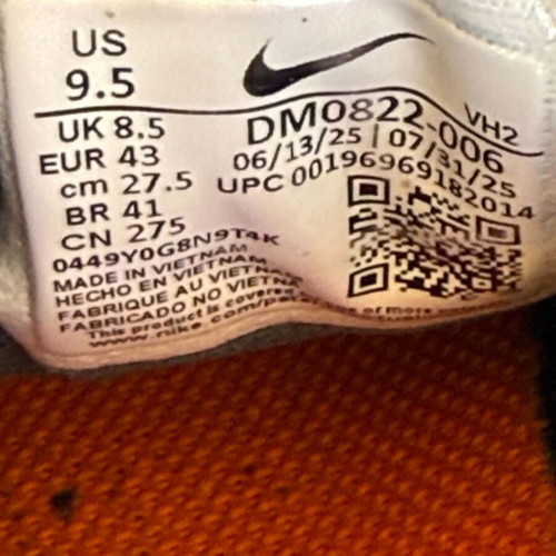 Nike Juniper Trail 2 men's sneakers size 43 like new, black and purple
