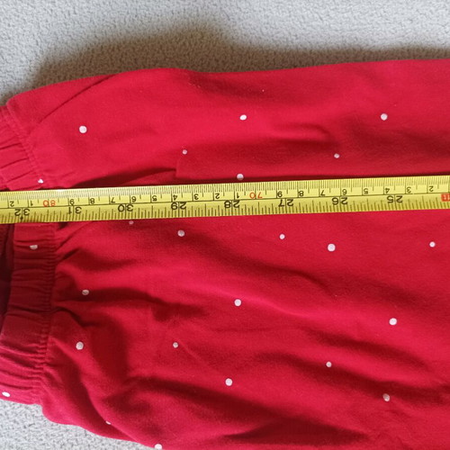 Girls' pajama like new with Christmas design for ages 13-14