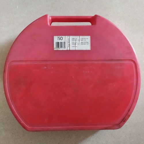 Snow chains used